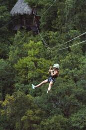 Zipline + Hiking El Cataño Waterfall